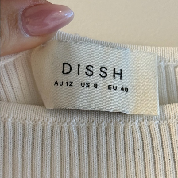 DISSH Ribbed Knit & Linen Dress - Picture 8 of 12